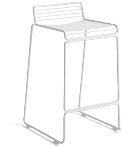 HAY Hee Barstol H65 Hvid