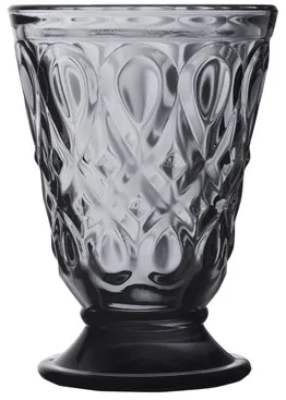 La Rochére Lyonnais water glass anthracite